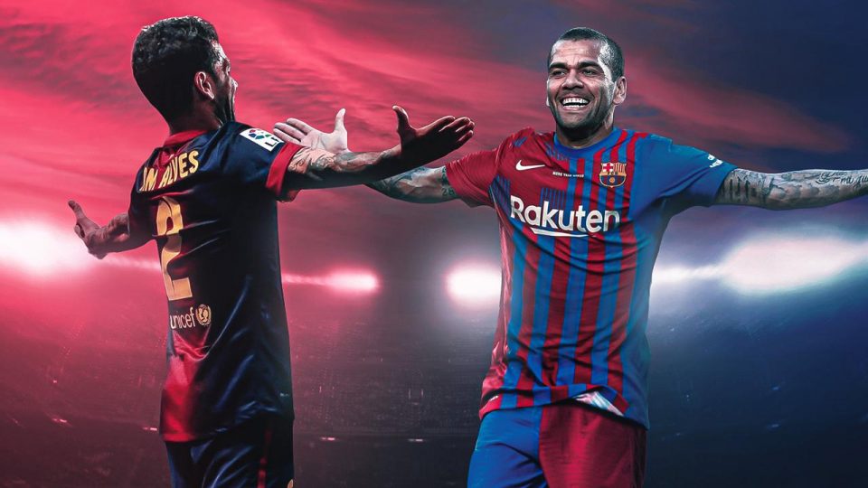 Dani Alves Barcelona’da ilk antrenmanına çıktı